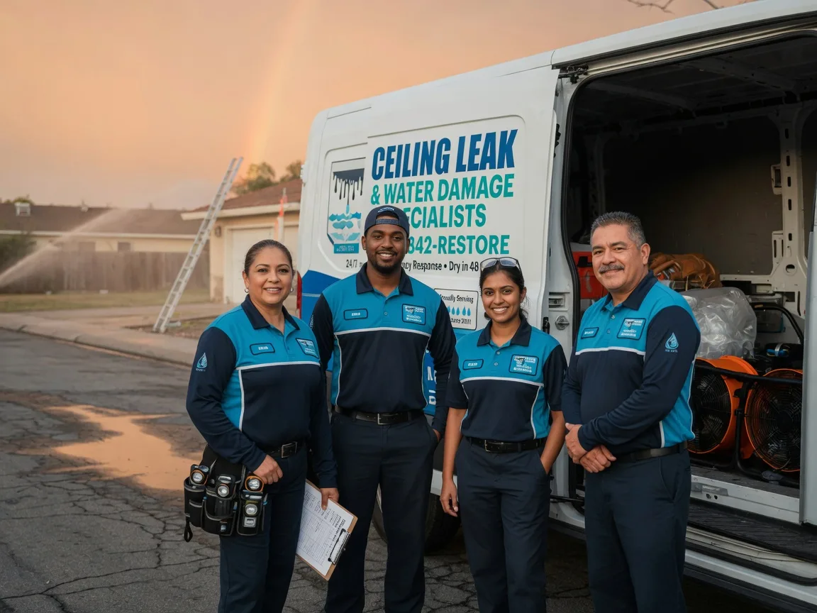 Ceiling Leak Cleanup company in Carlton, PA