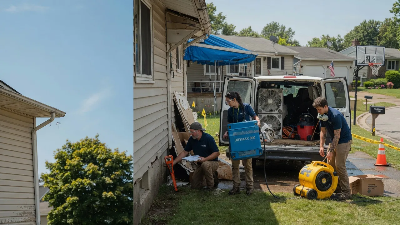 Ceiling Leak Cleanup in Carlton, PA near me